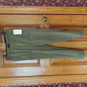 Athletic Works Boy's Green Heather Fleece Joggers NWT XL (14-16)